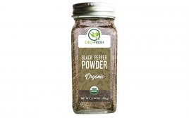Geo-Fresh Organic Black Pepper Powder  Bottle  55 grams